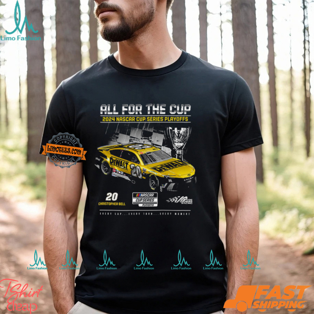 Christopher Bell Joe Gibbs Racing Team Collection 2024 Nascar Cup Series Playoffs T shirt Christopher Bell Joe Gibbs Racing Team Collection 2024 Nascar Cup Series Playoffs T shirt