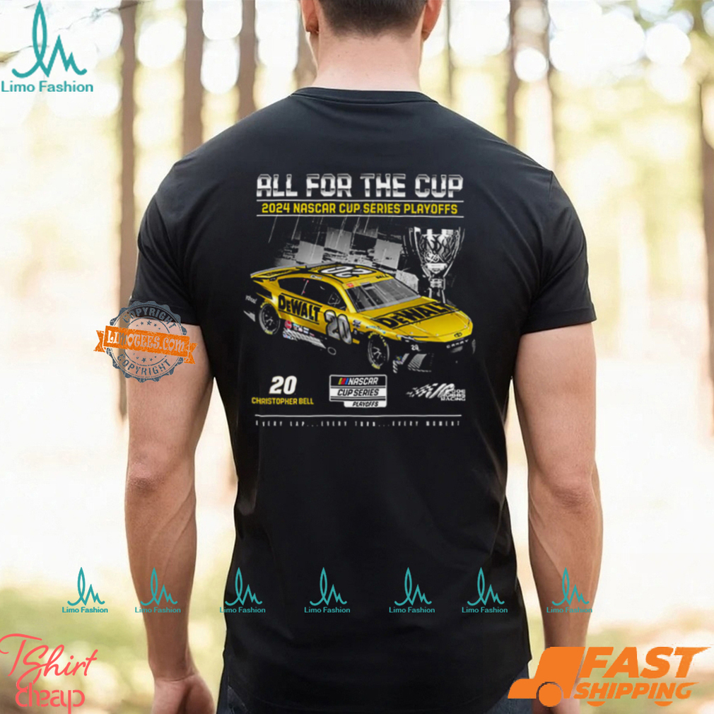 Christopher Bell Joe Gibbs Racing Team Collection 2024 Nascar Cup Series Playoffs T shirt Christopher Bell Joe Gibbs Racing Team Collection 2024 Nascar Cup Series Playoffs T shirt