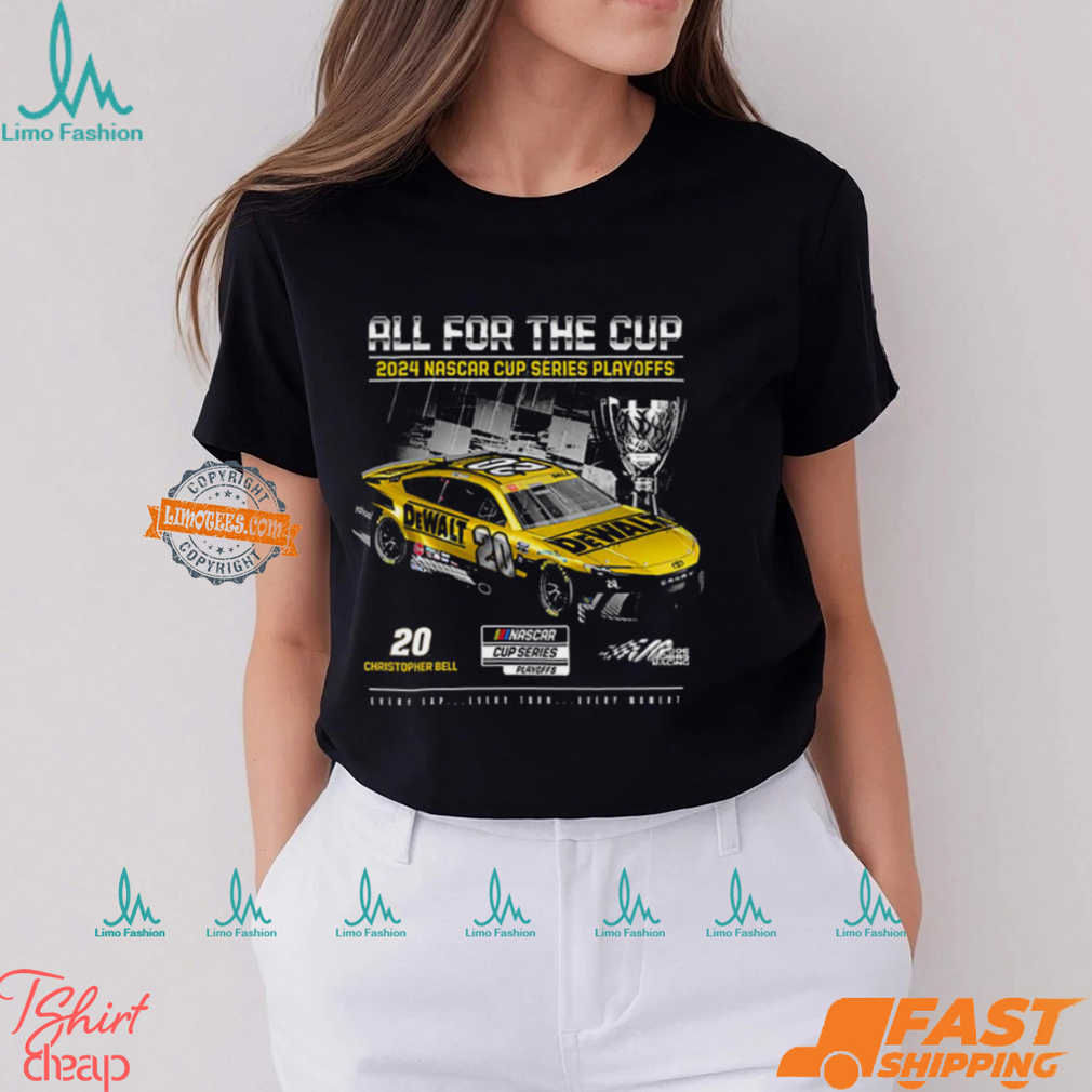 Christopher Bell Joe Gibbs Racing Team Collection 2024 Nascar Cup Series Playoffs T shirt Christopher Bell Joe Gibbs Racing Team Collection 2024 Nascar Cup Series Playoffs T shirt