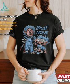 Chucky Trust No One Unisex Sneaker Shirt Match Retro University Blue 5s shirt