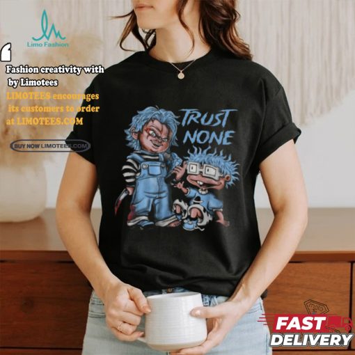 Chucky Trust No One Unisex Sneaker Shirt Match Retro University Blue 5s shirt