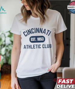 Cincinnati Athletic Club Est 1853 Shirt, hoodie, sweater, long sleeve and tank top Cincinnati Athletic Club Est 1853 Shirt