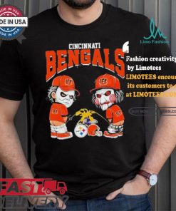 Cincinnati Bengals NFL Halloween Peeing Funny Shirt