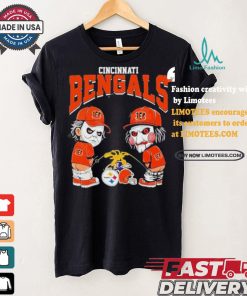 Cincinnati Bengals NFL Halloween Peeing Funny Shirt