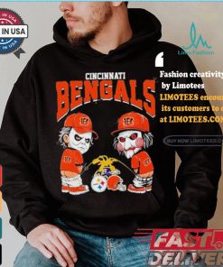 Cincinnati Bengals NFL Halloween Peeing Funny Shirt