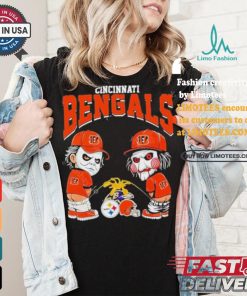 Cincinnati Bengals NFL Halloween Peeing Funny Shirt