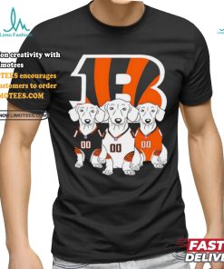 Cincinnati Bengals dachshund dogs shirt