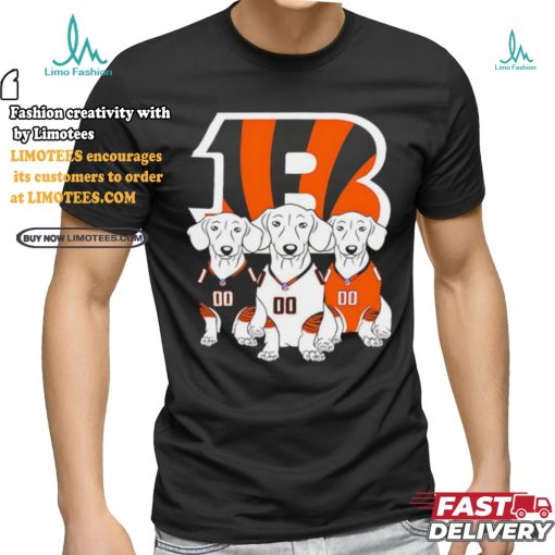 Cincinnati Bengals dachshund dogs shirt