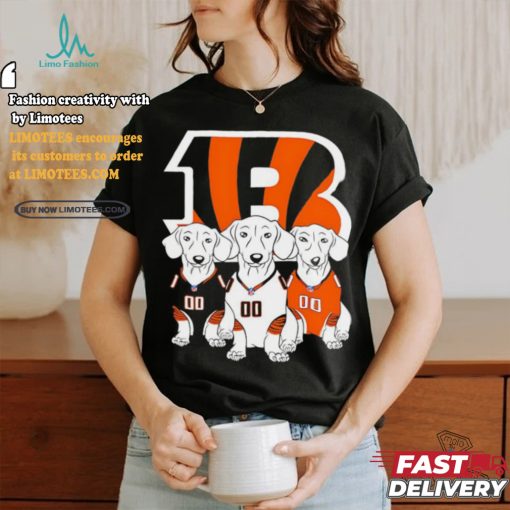 Cincinnati Bengals dachshund dogs shirt