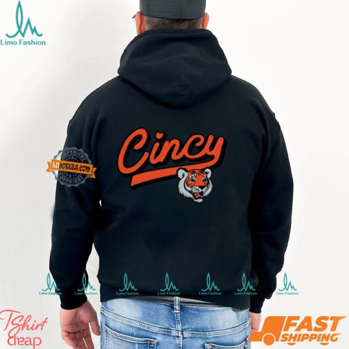 Cincy Football Tiger Script Shirt