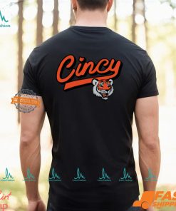 Cincy Football Tiger Script Shirt