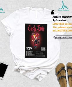 Circle Jerks x NOFX August 2024 Tour Canada Poster shirt, hoodie, sweater, long sleeve and tank top Circle Jerks x NOFX August 2024 Tour Canada Poster shirt