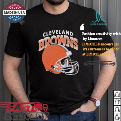 Cleveland Browns Gradient Helmet T shirt