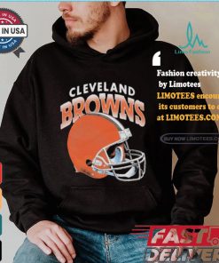 Cleveland Browns Gradient Helmet T shirt