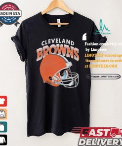 Cleveland Browns Gradient Helmet T shirt