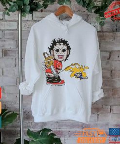 Cleveland Browns Leatherface pissing on Baltimore Ravens Shirt