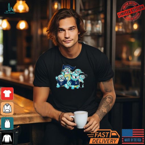 Cleveland Guardians Pokémon Squirtle Shirt