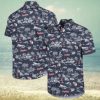 White Sox Monochrome Vintage Logo And Text Hawaiian Aloha Shirt