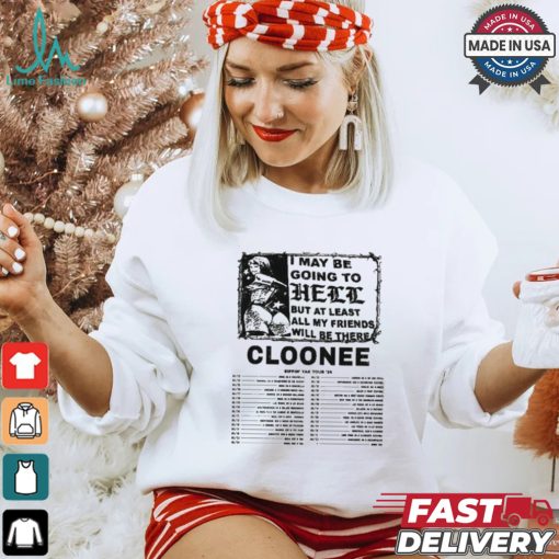 Cloone Sippin Yak Spring 24 Tour Concert T shirt