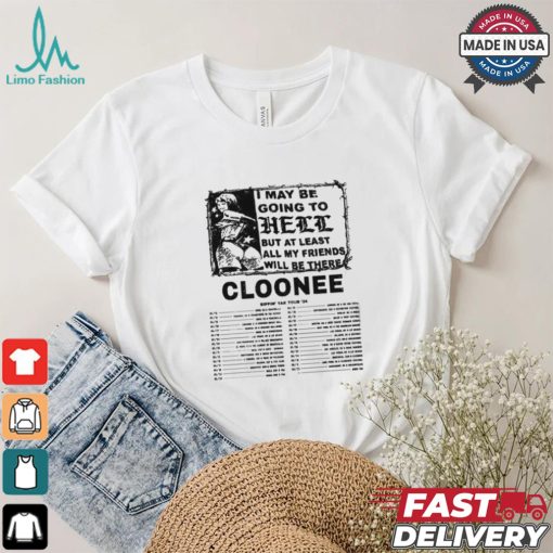 Cloone Sippin Yak Spring 24 Tour Concert T shirt