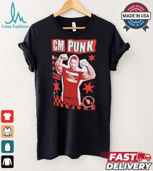 Cm Punk Ripple Junction Best In The World Graphic T shirt