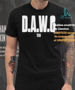 Coach Giants Wearing D.A.W.G Shirt