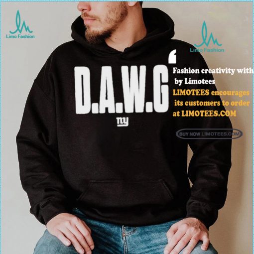 Coach Giants Wearing D.A.W.G Shirt