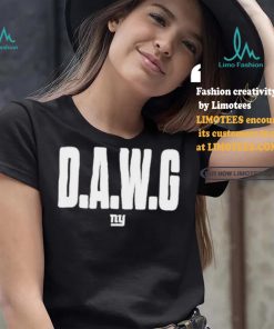 Coach Giants Wearing D.A.W.G Shirt