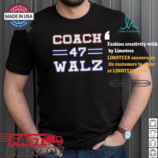 Coach Kamala Walz 47 President 2024 Shirt