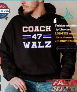 Coach Kamala Walz 47 President 2024 Shirt