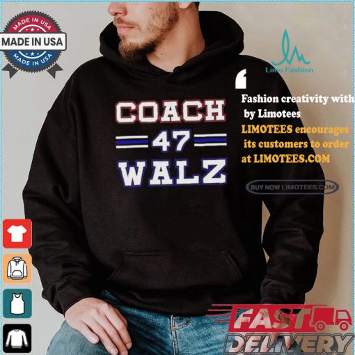 Coach Kamala Walz 47 President 2024 Shirt
