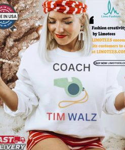 Coach Whistle Tim Walz VP Kamala Harris 2024