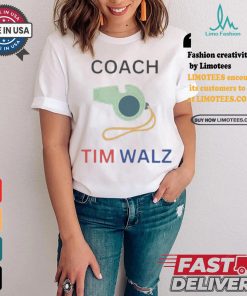 Coach Whistle Tim Walz VP Kamala Harris 2024