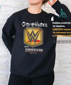 Cody Rhodes SummerSlam 2024 Winner shirt