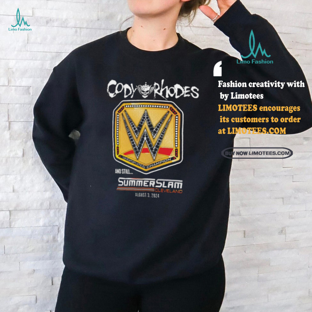 Cody Rhodes SummerSlam 2024 Winner shirt Cody Rhodes SummerSlam 2024 Winner shirt