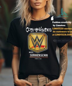Cody Rhodes SummerSlam 2024 Winner shirt