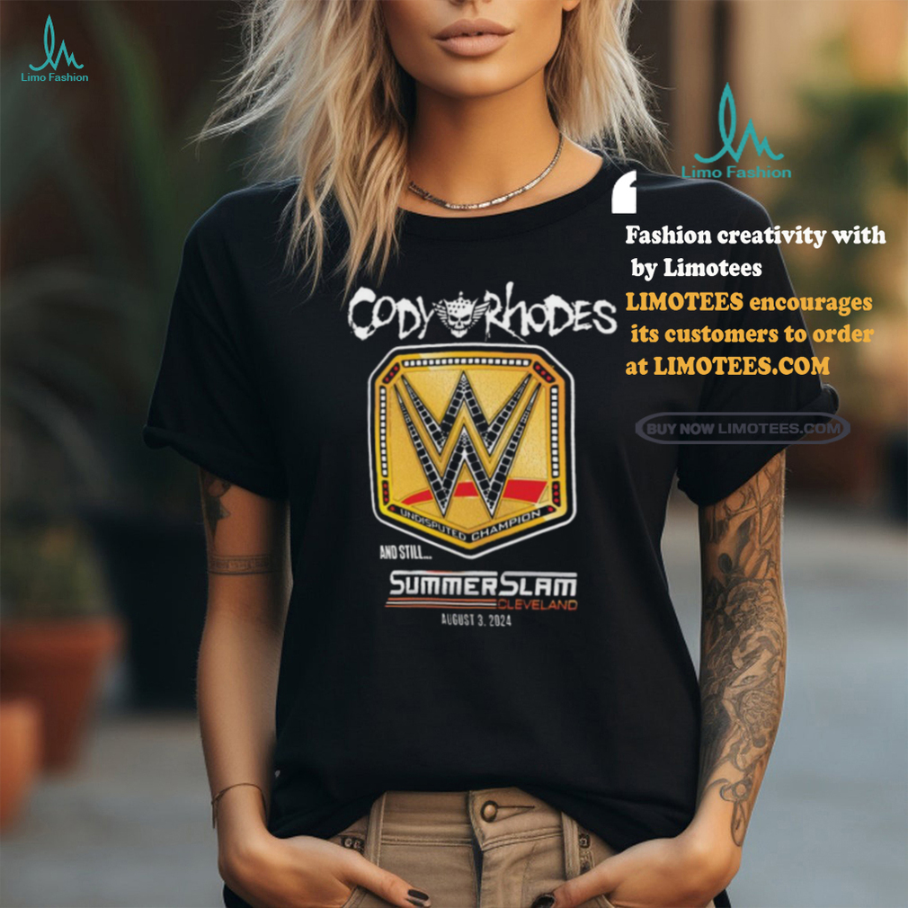 Cody Rhodes SummerSlam 2024 Winner shirt Cody Rhodes SummerSlam 2024 Winner shirt