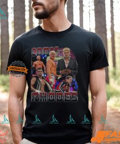 Cody Rhodes Ultimate Collage Black T shirt