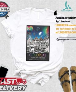 Coldplay aug 21 25 2024 ernst happel stadion in vienna austria poster shirt