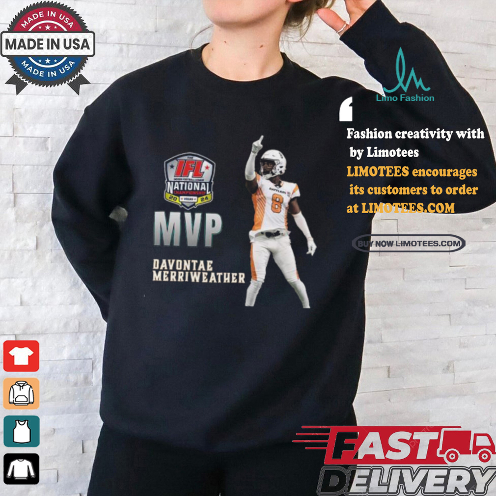 Congratulations to Davontae Merriweather National Championship Game MVP Shirt Congratulations to Davontae Merriweather National Championship Game MVP Shirt