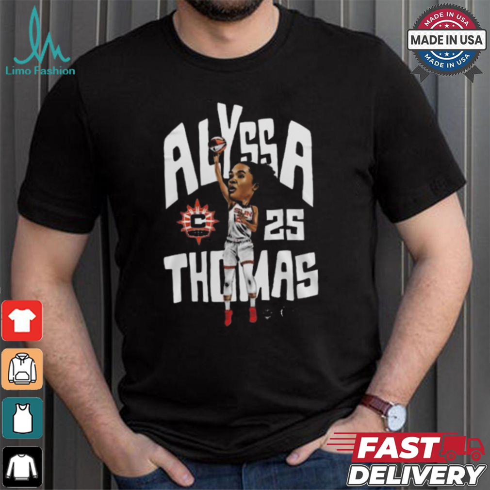 Connecticut sun alyssa thomas wnba championship 2024 true star black shirt Connecticut sun alyssa thomas wnba championship 2024 true star black shirt