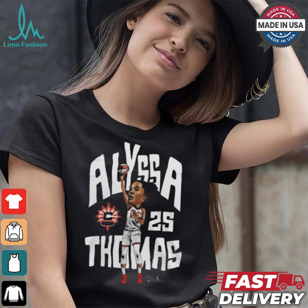 Connecticut sun alyssa thomas wnba championship 2024 true star black shirt Connecticut sun alyssa thomas wnba championship 2024 true star black shirt
