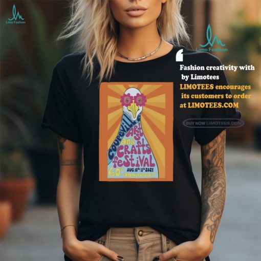 Coupeville Arts And Crafts Festival August 10 11 2024 60Th Anniversary Poster Shirt