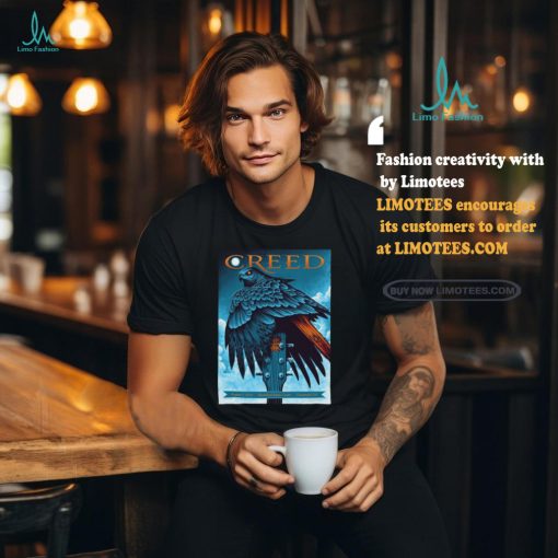 Creed Riverbend Music Center in Cincinnati OH Aug 2 2024 Poster shirt
