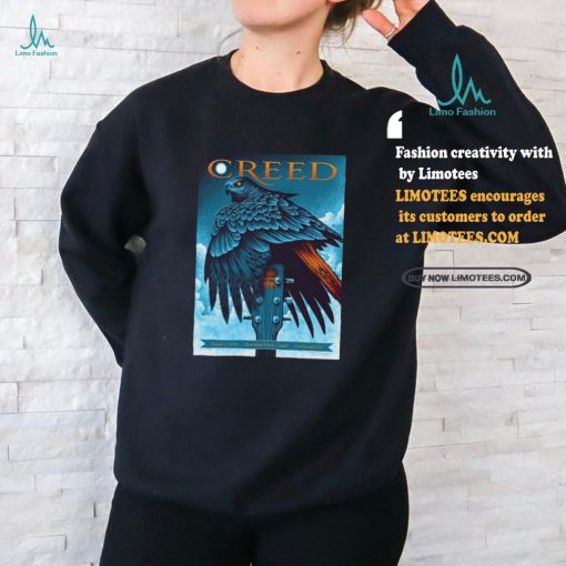 Creed Riverbend Music Center in Cincinnati OH Aug 2 2024 Poster shirt