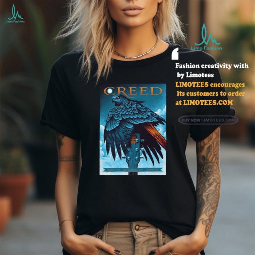 Creed Riverbend Music Center in Cincinnati OH Aug 2 2024 Poster shirt
