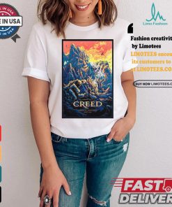 Creed august 21 2024 xfinity center in mansfield ma poster shirt