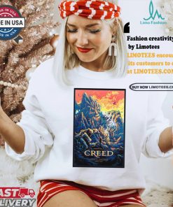 Creed august 21 2024 xfinity center in mansfield ma poster shirt