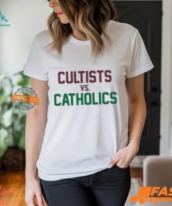 Cultists Vs Catholics T SShirts, hoodie, sweater, long sleeve and tank top Cultists Vs Catholics T SShirts