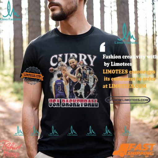 Curry USA Basketball T Shirt